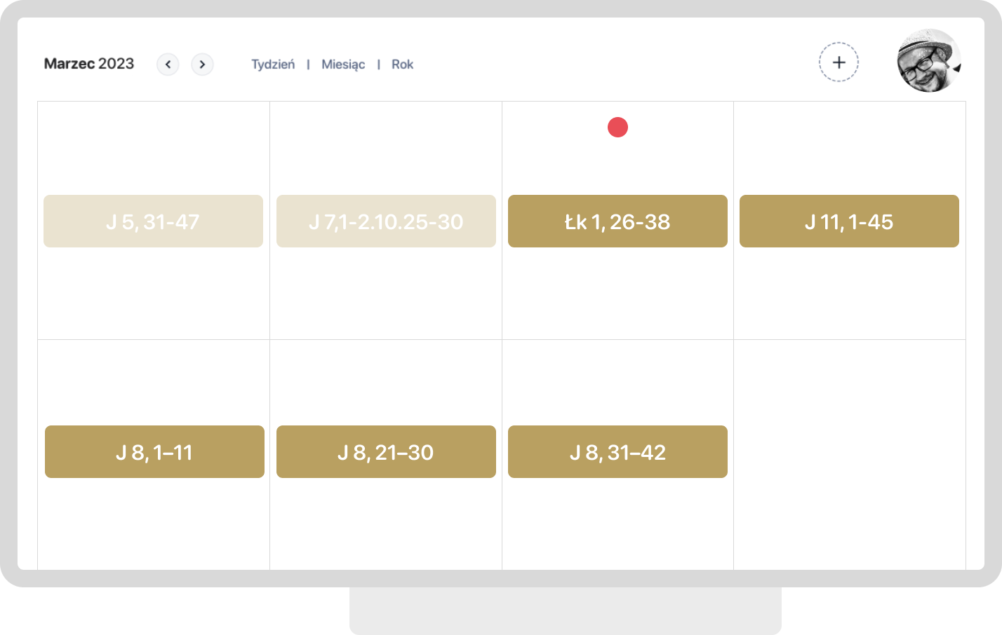 Ewangelia z dnia w kalendarzu